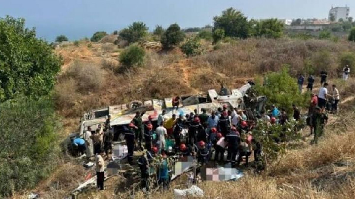 Cezayir’de trafik faciası: Yolcu otobüsü devrildi 25 ölü