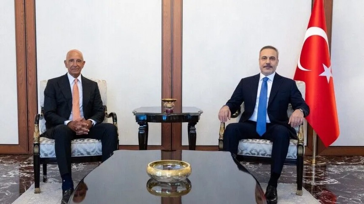 Ankara’da üst düzey diplomasi: Fidan ve Barrack bir araya geldi
