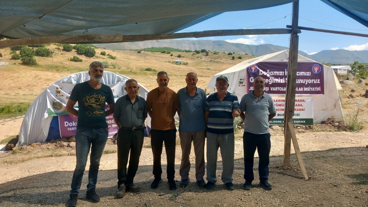 Varto’da JES Karşıtı Ekoloji Nöbeti 82’nci Gününde
