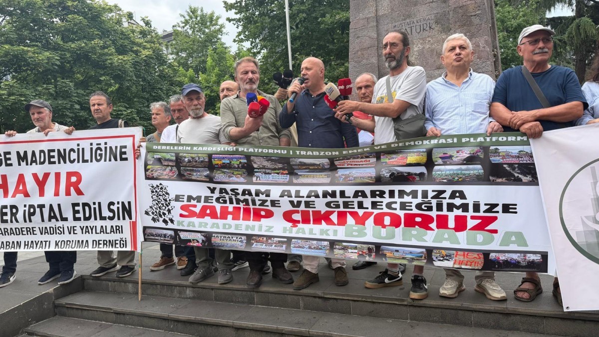 Trabzon’da doğa talanına karşı ortak mücadele çağrısı: Yaşam satılık değildir