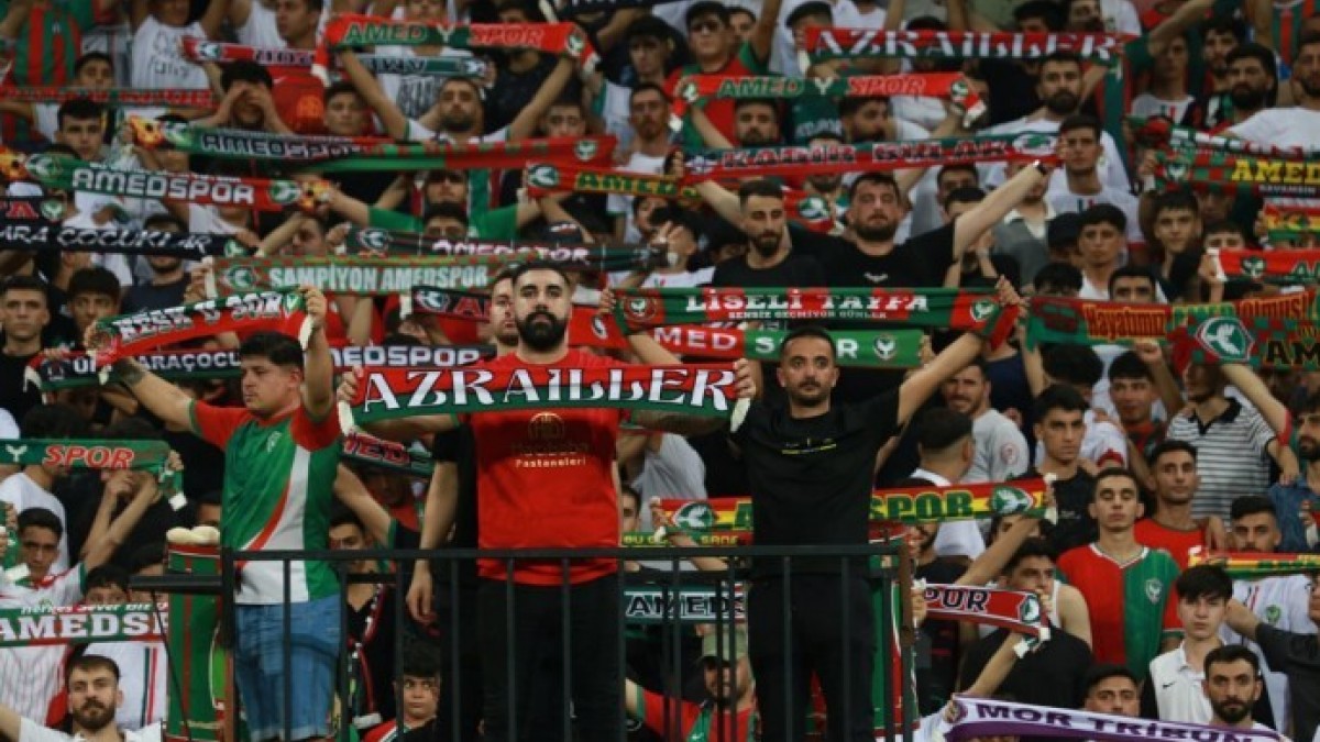 Amedspor taraftarlarından birlik kararı: Ortak tribün Güney Kale Arkası olacak