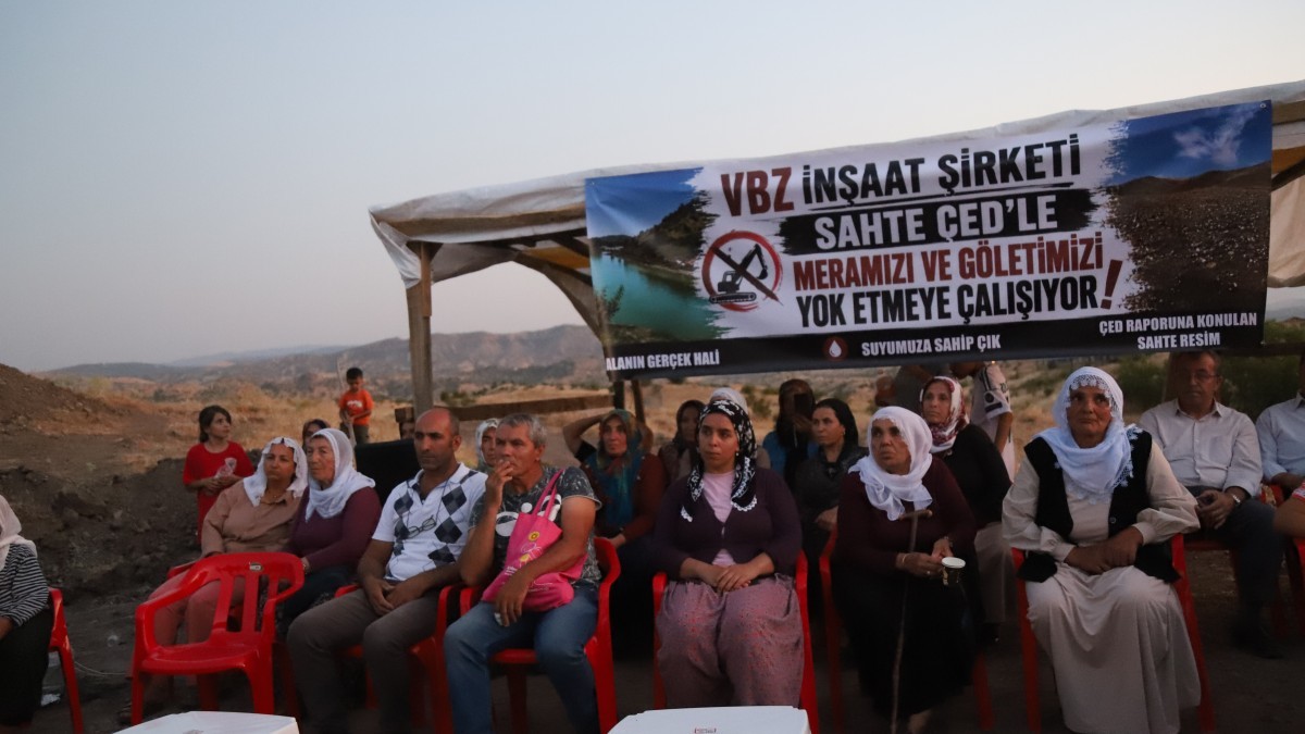Kulp’ta doğa talanına karşı nöbet: GES projesine ‘sahte ÇED’ tepkisi