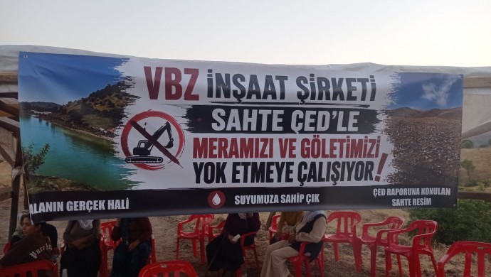 Diyarbakır’da GES projesine karşı başlatılan çadır nöbeti 5’inci gününde