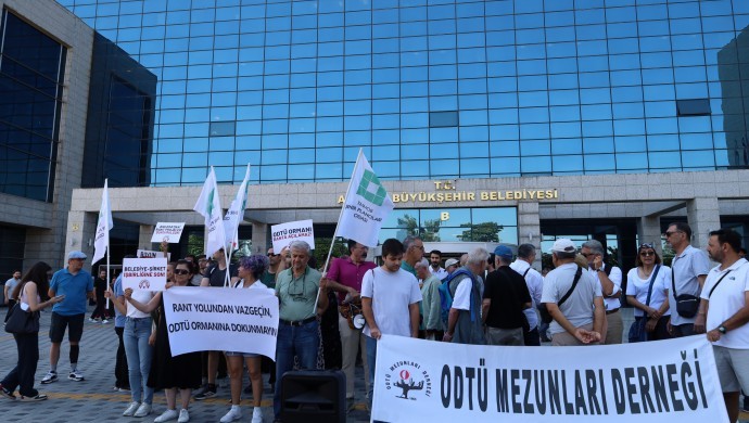 ODTÜ Ormanı’nı Tehdit Eden ‘Rant Yolu’ Projesine Tepki: ‘Kentin Sorunlarını Çözmüyor’
