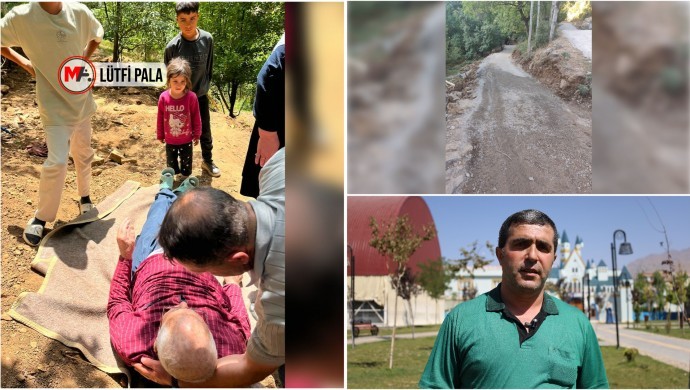 Van’da Kayyım Hizmetsizliği: Felçli Hasta Battaniyeyle Taşınıyor
