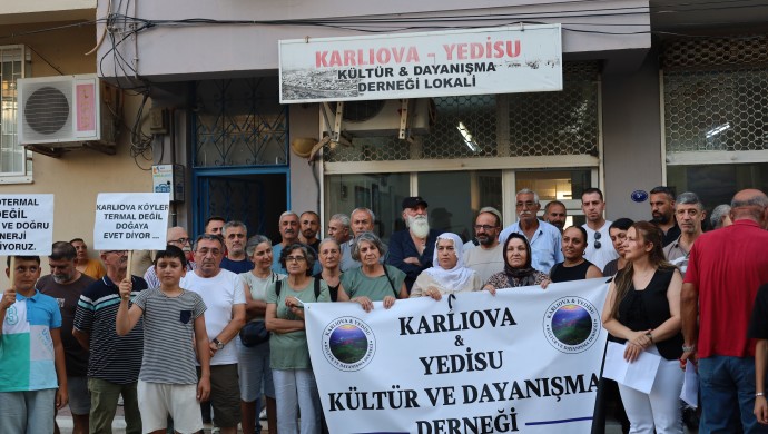Muş ve Bingöl’deki JES projelerine karşı İzmir’de açıklama: Felakete davetiye çıkarılıyor