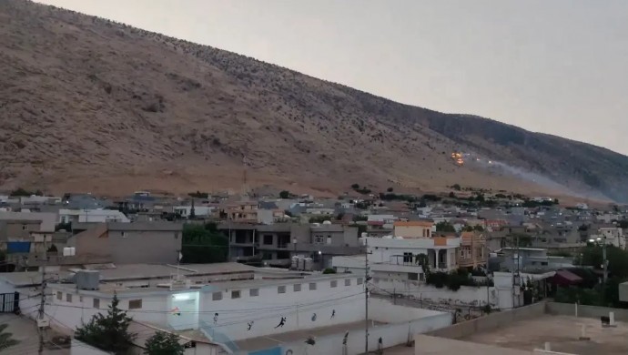 Erbil sınırlarında askeri hareketlilik: Yerleşim yerlerine İHA’lar düştü