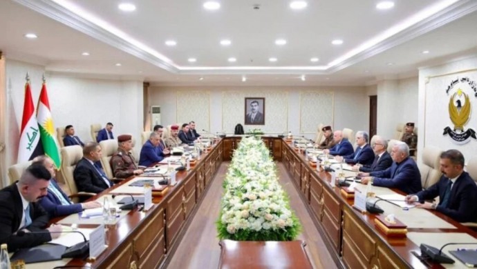 Irak ve İran Ortak Güvenlik Komitesi Erbil’de toplandı