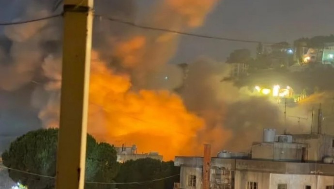 İsrail Lübnan’da yerleşim alanlarını bombaladı: 7 sivil yaşamını yitirdi