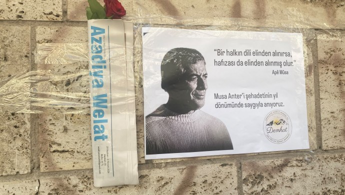 Van’da Gazeteci Yazar Musa Anter Anıldı