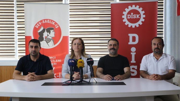 Dicle Üniversitesi Hastanesi’nde Hak Gaspına DİSK’ten Mücadele Çağrısı