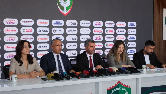 Amedspor Yönetiminden Kapsamlı Değerlendirme: Gelecek Planları ve Sorunlara Çözüm Mesajı