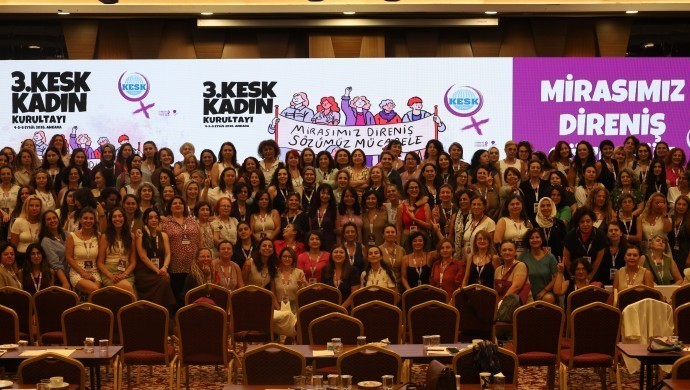 KESK Kadın Konferansı’ndan Kapsamlı Çağrı: Eşitlik, Barış ve Güvenceli Yaşam Kadınların Hakkıdır