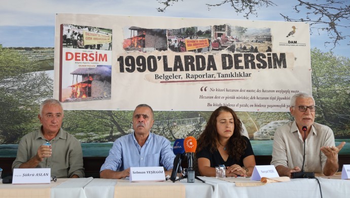 Dersim’de 90’lı Yılların Yaraları Sarılmıyor: Köy Yakımları ve Zorunlu Göçün Tanıklıkları Konuşuldu