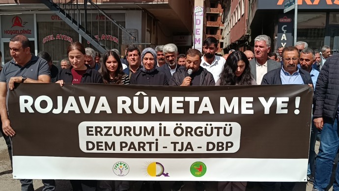 Sîpan Hiznî Cinayeti Erzurum ve Hakkari’de Protesto Edildi: ‘Gerilimi Tırmandıran Politikalardan Vazgeçilmeli’