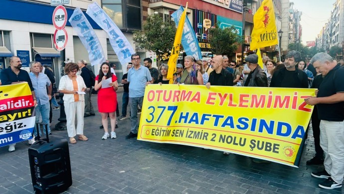 KESK İzmir’den KHK’lılar İçin Adalet ve Eğitimde Güvenlik Çağrısı