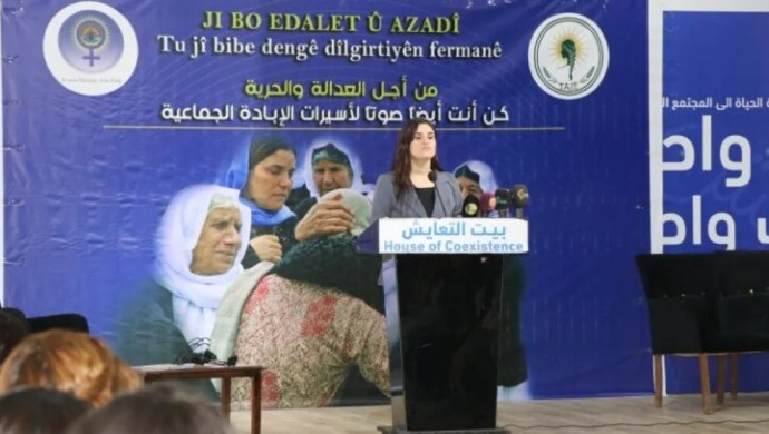 Êzidî Kadınların Özgürlüğü İçin Şengal’de Çağrı: YPJ’den Destek Mesajı
