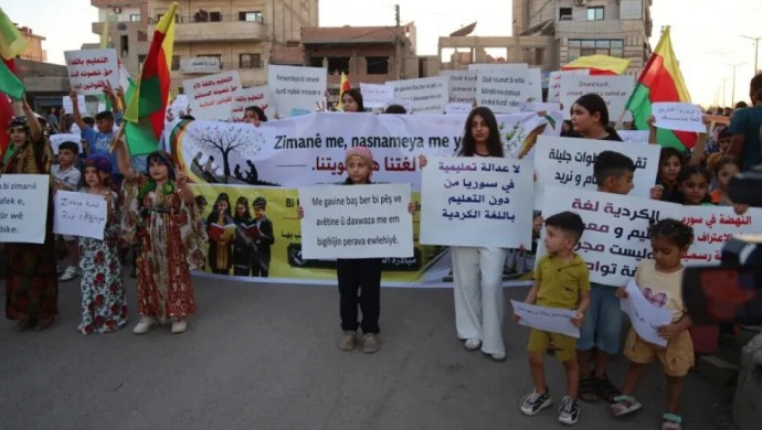 Hesekê’de Anadilde Eğitim Hakkına Kısıtlamaya Büyük Tepki