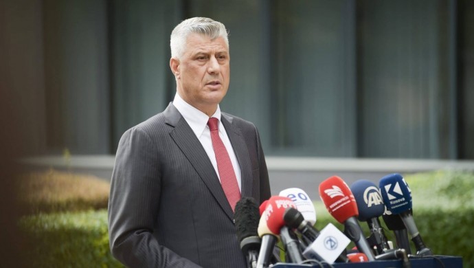 Kosova’nın Eski Cumhurbaşkanı Thaci’ye Savaş Suçlarından 25 Yıl Hapis Cezası