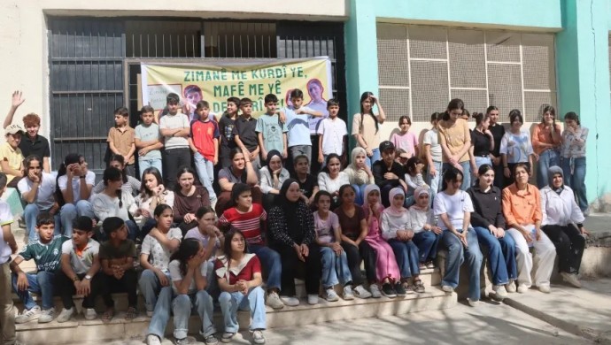 Rojava Kentlerinde Anadilde Eğitim Hakkı İçin Protestolar Sürüyor