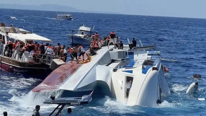 Girne Açıklarındaki Gemi Faciasında İki Cenaze Daha Bulundu