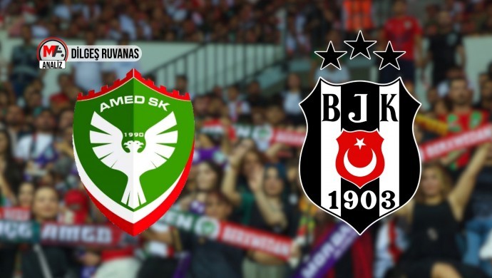 Amedspor’un Beşiktaş Karşısındaki Galibiyet Şifreleri: Agresif Oyun ve Kritik Markaj