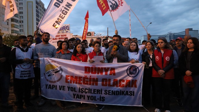 Diyarbakır Şehir Hastanesi Şantiyesinde Sendikalı İşçilere Yönelik Haksız İşten Çıkarmalar Greve Neden Oldu