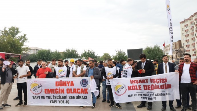 Diyarbakır Şehir Hastanesi İnşaatı İşçileri Hakları İçin SGK’ye Başvurdu, Direnişleri Sürüyor