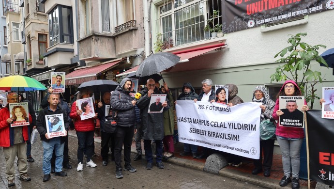 Hasta Tutsakların Sağlık Hakları İçin Üç Büyük Şehirde Eylem: Tahliye Çağrıları Yükseldi