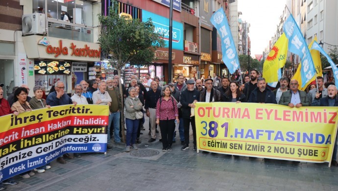 KESK İzmir Platformu: KHK Mağduriyetleri Giderilmeden Toplumsal Barış Sağlanamaz