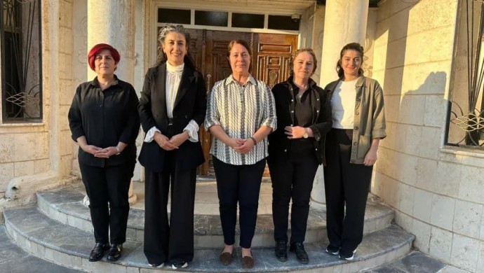 DEM Partili Kadın Heyeti Rojava’da: Belediyeler Arası İlişkiler Güçleniyor