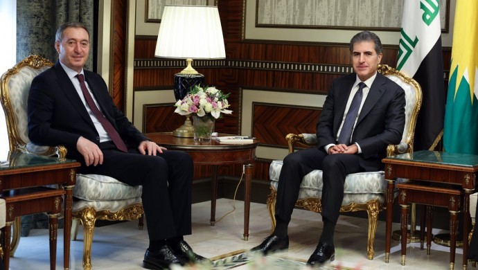 Barzani ve Bakırhan Erbil’de Görüştü: Barış ve Demokratik Çözüm Vurgusu