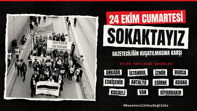 Basın Örgütleri Sansür ve Engellemelere Karşı Ortak Eylemler Düzenliyor