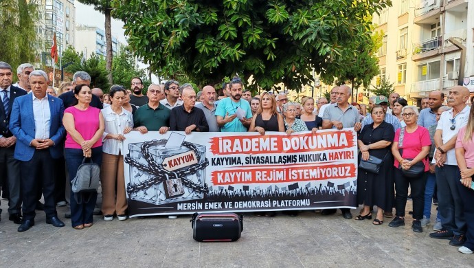 Mersin’de Demokrasi Savunması: Gözaltılar Halk İradesine İpotektir