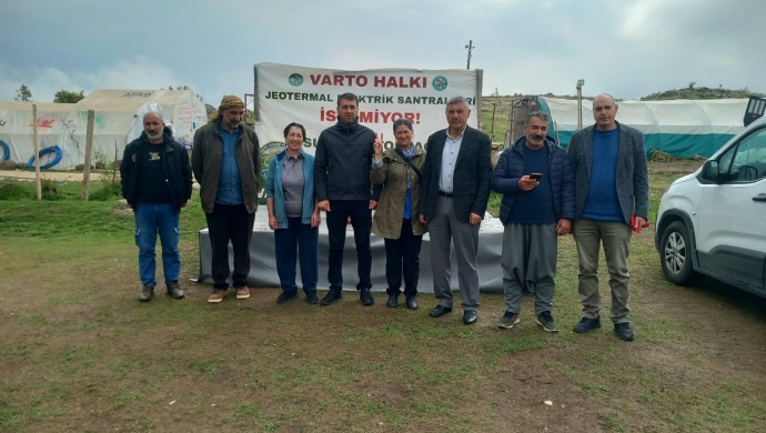 Varto’da JES Direnişi 164 Gündür Sürüyor: DBP Destek Nöbetini Devraldı