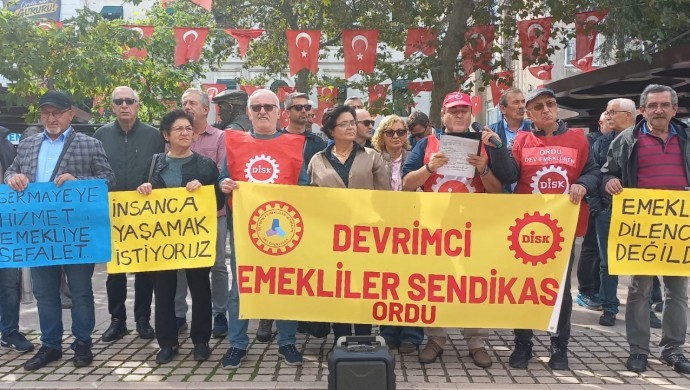 Ordu’da Emekliler Ses Yükseltti: ‘İnsanca Yaşam, Onurlu Emeklilik Hakkımızdır’