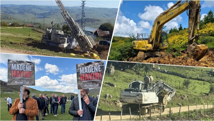 Perşembe Yaylası’nda Hukuksuz Maden Sondajı: Mahkeme Kararı Asker Eliyle Çiğneniyor