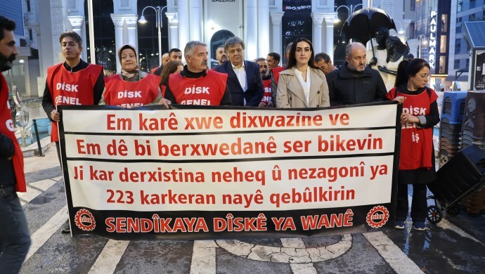 Kayyım Yönetimi Tarafından İşten Çıkarılan İşçilerin Van Direnişi 442. Gününde