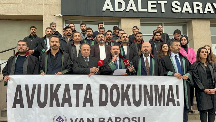 Van Barosu’ndan Avukata Adliyede Saldırıya Karşı Hukuk Mücadelesi: Adli Kontrol Kabul Edilemez
